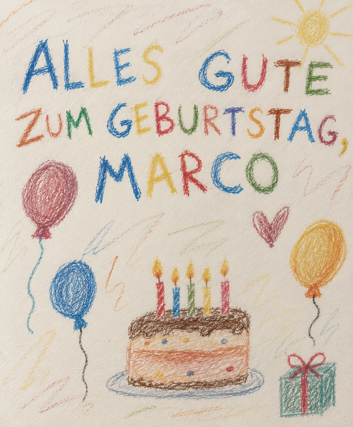 Geburtstags-Anlassspende: Marco Willenbrock